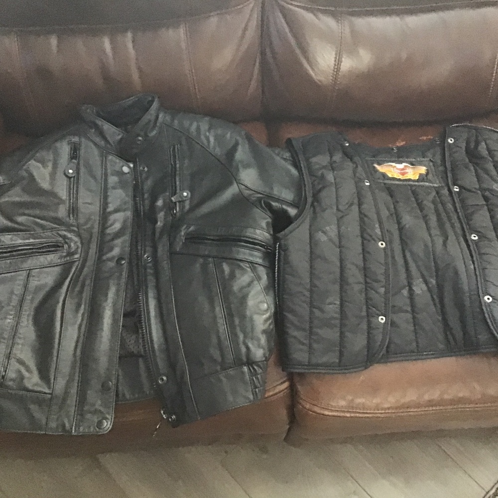 Womens Harley Davidson leather jacket